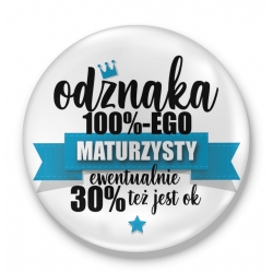 Lusterko Odznaka maturzysty